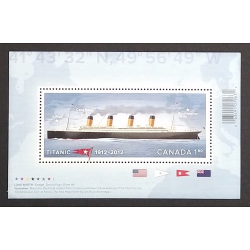 Canada 2535 Souvenir Sheet MNH