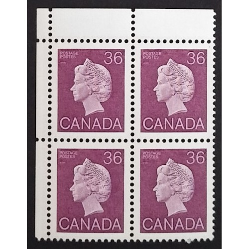 Canada 926A Corner Block UL VF MNH