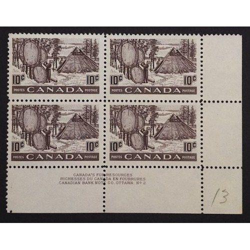 Canada 301 Plate Block LR No. 2 VF MNH