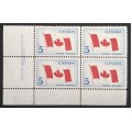 Canada 439 Plate Block LL 1-1 VF MNH