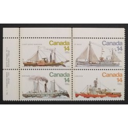 Canada 779a Plate Block UL No. 1 VF MNH