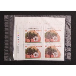 Canada 1373 Inscription Blocks Matched Set VF MNH (Unopened)