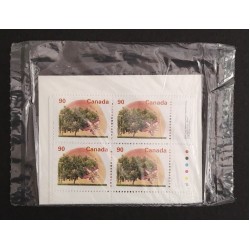 Canada 1374 Inscription Blocks Matched Set VF MNH (Unopened)