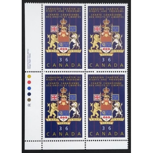 Canada 1133i Plate Block LL VF MNH