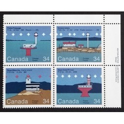 Canada 1066a Plate Block UR VF MNH
