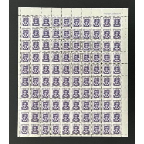 Canada 352 Sheet LL No. 1 VF MNH