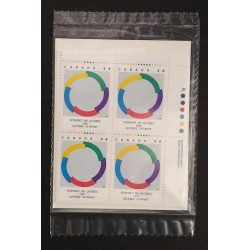 Canada 1146 Inscription Blocks Matched Set VF MNH (Unopened)