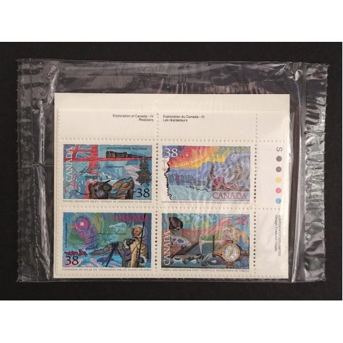 Canada 1236a Inscription Blocks Matched Set VF MNH (Unopened)
