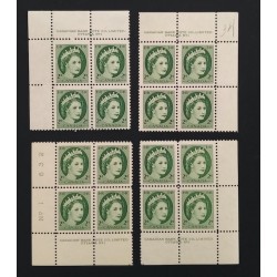 Canada 338 Plate Blocks Matched Set No. 1 F-VF MNH