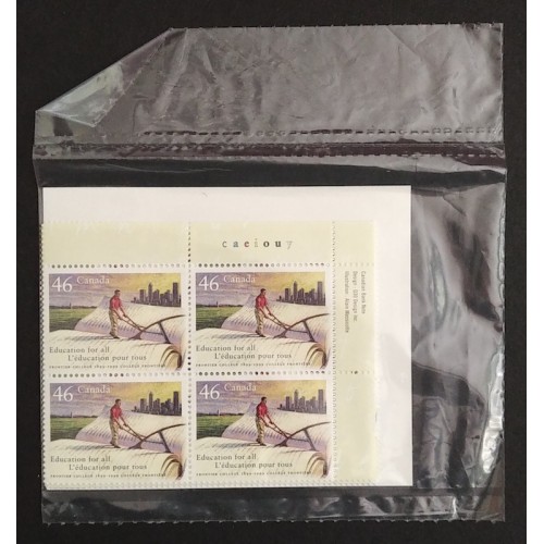 Canada 1810 Inscription Blocks Matched Set VF MNH (Unopened)