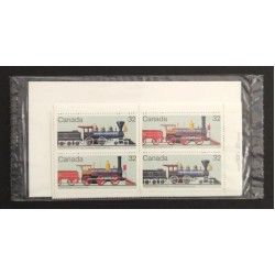 Canada 1037a Inscription Blocks Matched Set VF MNH (Unopened)