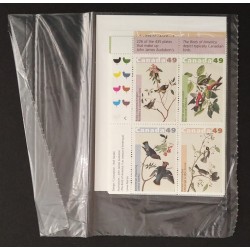 Canada 2039a Inscription Blocks Matched Set VF MNH (Unopened)