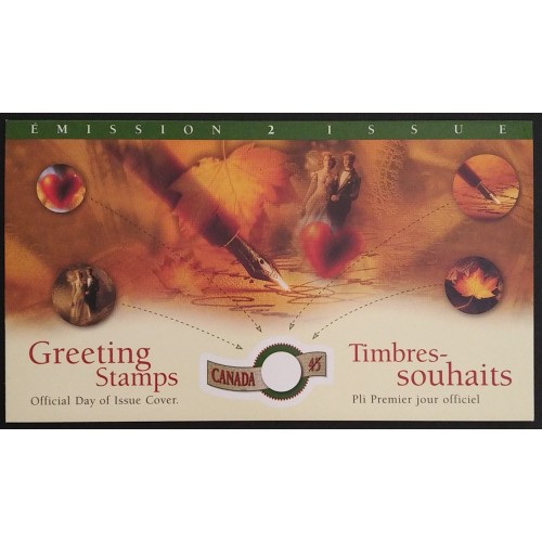 Canada 1568-9 First Day Cover in Folder