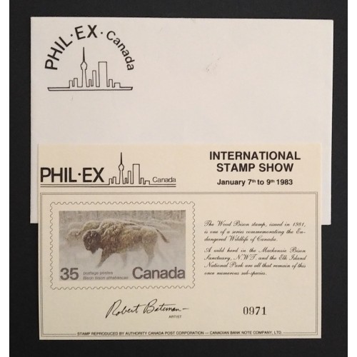 Canada Philex 83 Souvenir Card