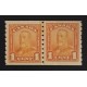 Canada 160i Paste-up Pair VF MNH