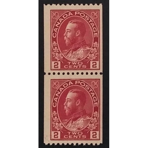 Canada 132 Pair F-VF MNH