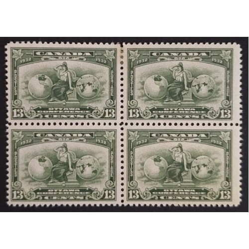 Canada 194 Block F-VF MH