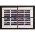 Canada 613 Plate Blocks Matched Set VF MNH