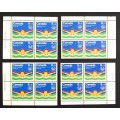 Canada B4 Plate Blocks Matched Set VF MNH