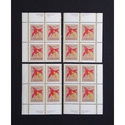 Canada 707 Plate Blocks Matched Set No. 1 VF MNH