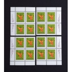 Canada 712 Plate Blocks Matched Set No. 1 VF MNH