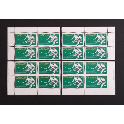 Canada 834 Plate Blocks Matched Set VF MNH