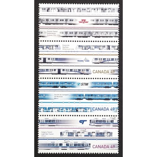 Canada 2031a Strip VF MNH