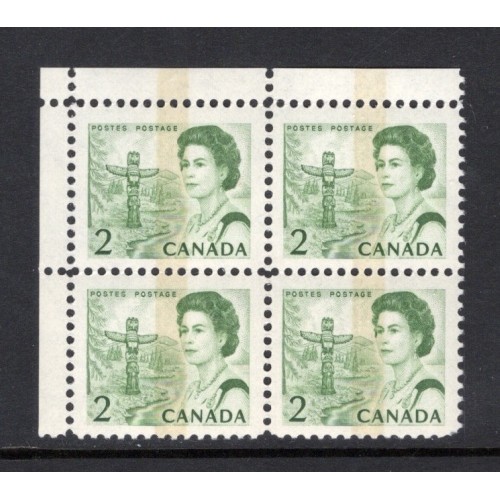 Canada 455pi Corner Block UL VF MNH