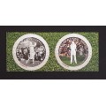 Canada 2051-2 Die Cut VF MNH
