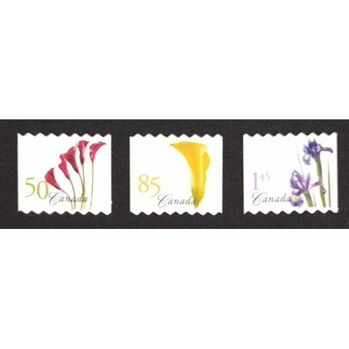 Canada 2072aii-73aii|2074aiii Die Cut VF MNH