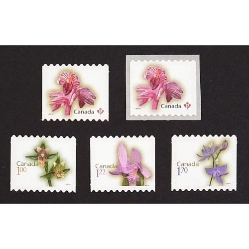 Canada 2357ii-60ii|2361 Die Cut Set VF MNH
