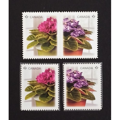 Canada 2377-8|2378i Die Cut & Singles from Booklet VF MNH