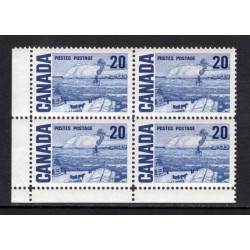 Canada 464 Corner Block LL VF MNH