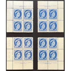 Canada 341 Plate Blocks Matched Set No. 2 F-VF MNH