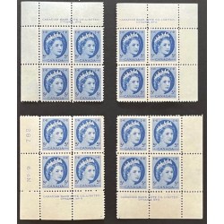 Canada 341 Plate Blocks Matched Set No. 6 F-VF MNH