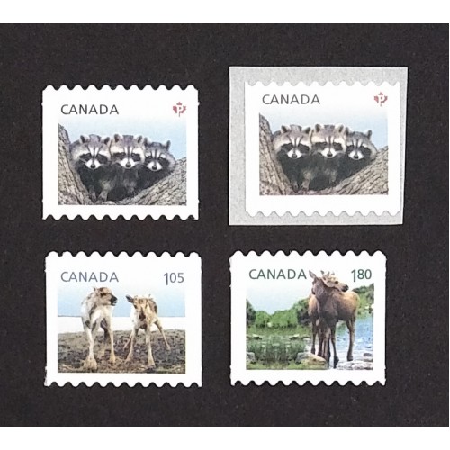 Canada 2505|2506ii-9ii Die Cut VF MNH
