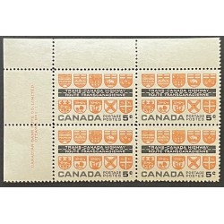 Canada 400 Plate Block UL VF MNH
