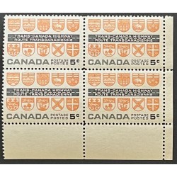 Canada 400 Corner Block LR VF MNH