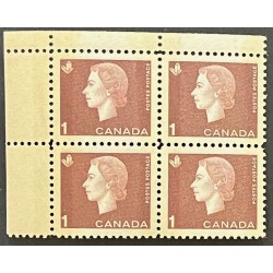 Canada 401p Corner Block UL VF MNH