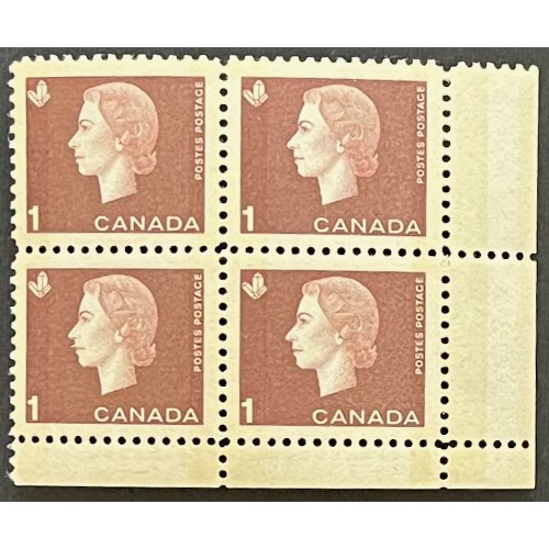Canada 401p Corner Block LR VF MNH