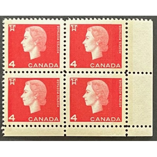 Canada 404vi Corner Block LR VF MNH