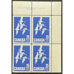 Canada 415 Plate Block UR VF MNH