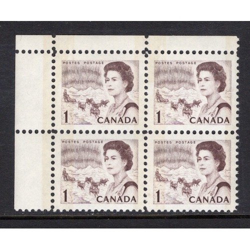 Canada 454p Corner Block UL VF MNH