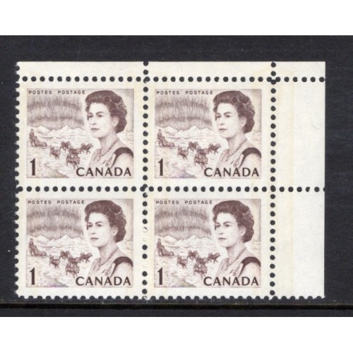 Canada 454p Corner Block UR VF MNH