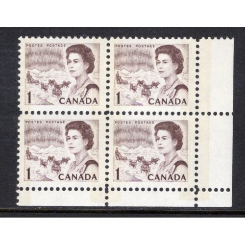 Canada 454p Corner Block LR VF MNH
