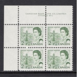 Canada 455 Plate Block UL No. 1 VF MNH
