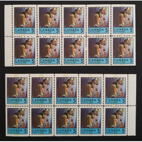 Canada 502q|502qi Booklet Panes VF MNH