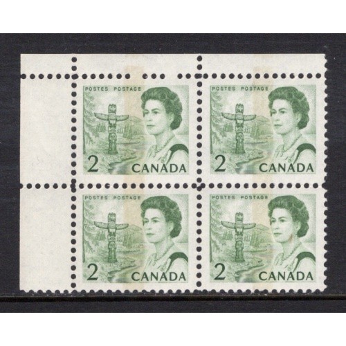 Canada 455pi Corner Block UL VF MNH