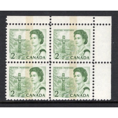 Canada 455pi Corner Block UR VF MNH