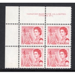 Canada 457i Plate Block UL No. 1 VF MNH